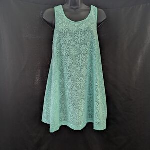 231. Justice Green Swim Coverup with Stylish Design
